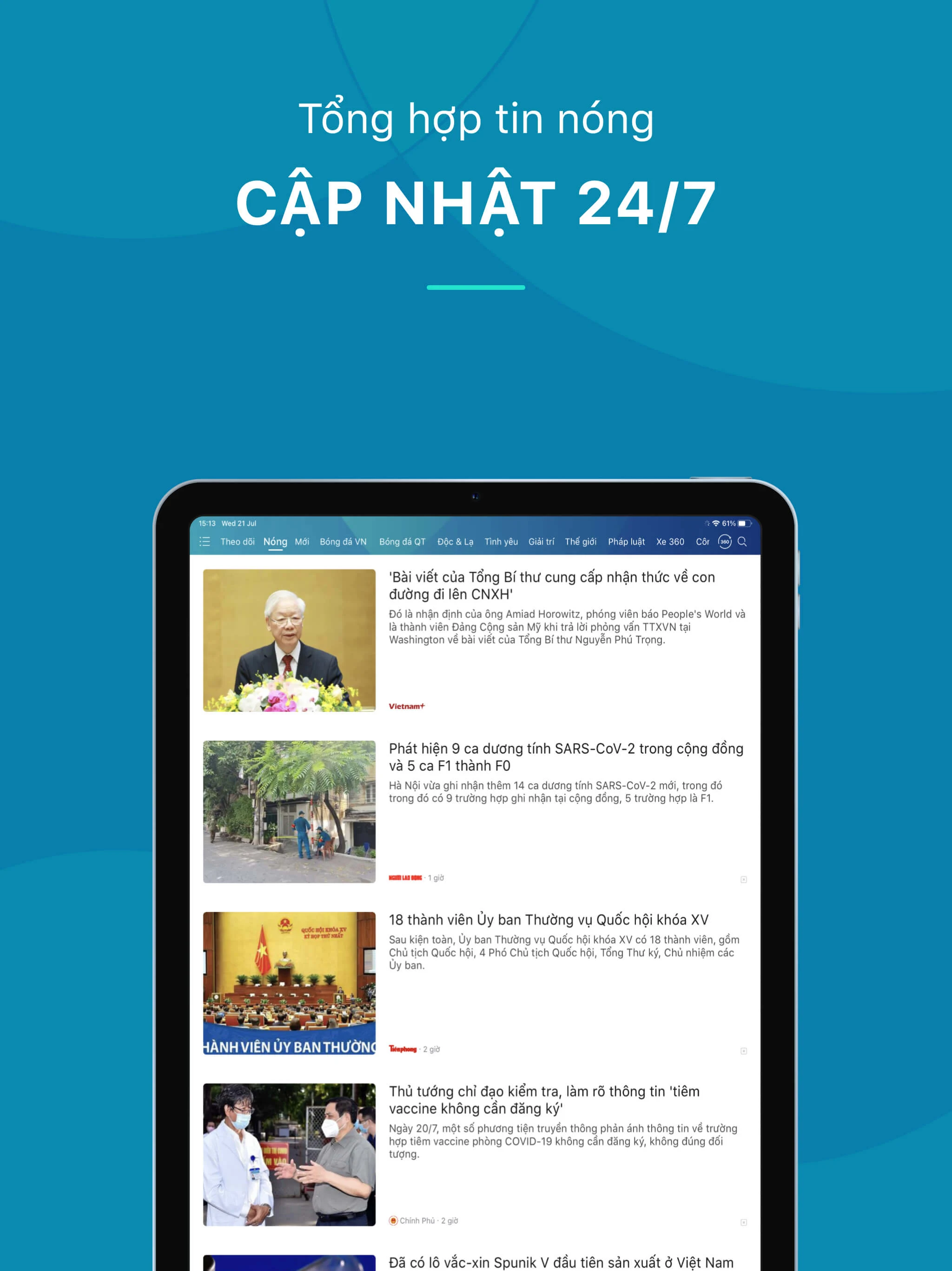 Báo Mới - Tin mới 24h screenshot